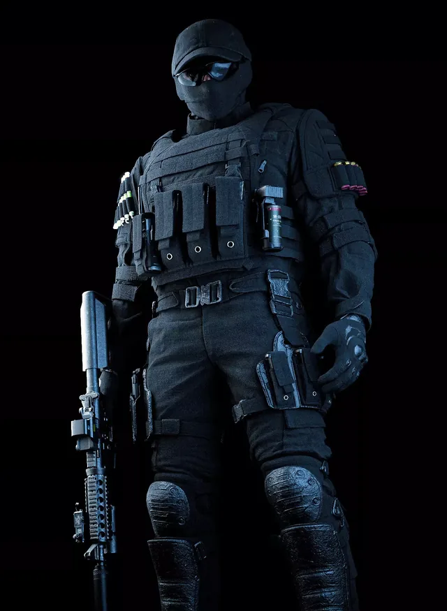 Wraith — recon operative with suppressed marksman rifle