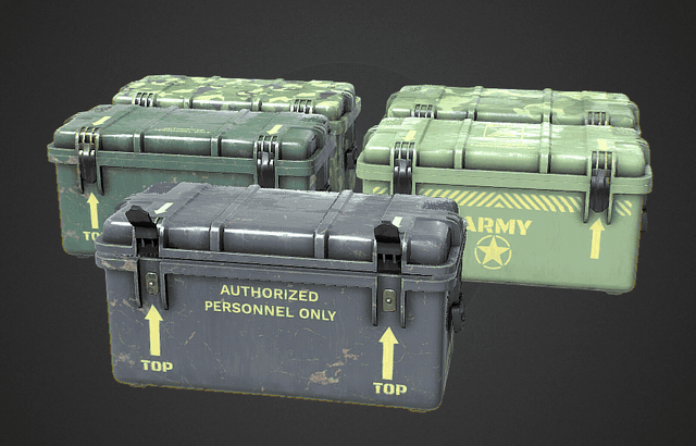 Rotating faction supply crates